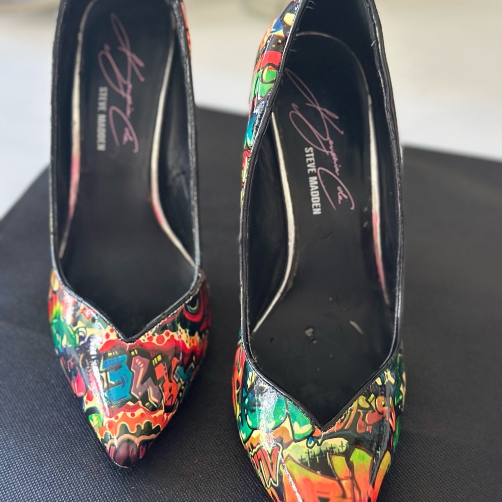 Steve Madden X Keyshia Cole Graffiti Pumps